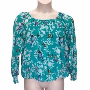 Debenhams (The Collection) Floral Print Bubble Top